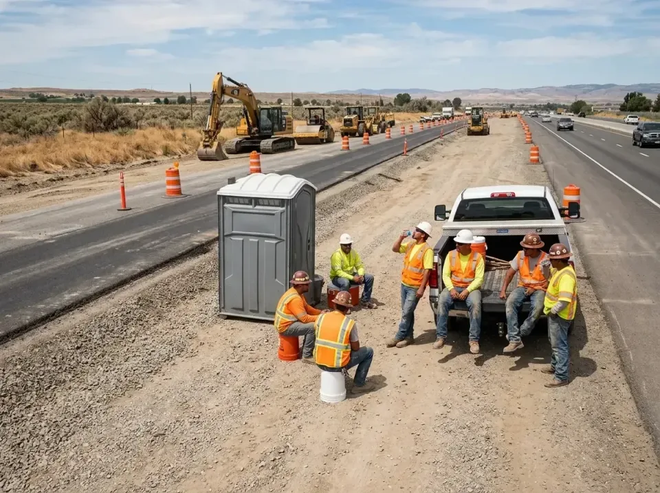 highway-road-construction-crew-007 — frequently asked questions, Porta Potty and Restroom Rentals in Lake California, CA